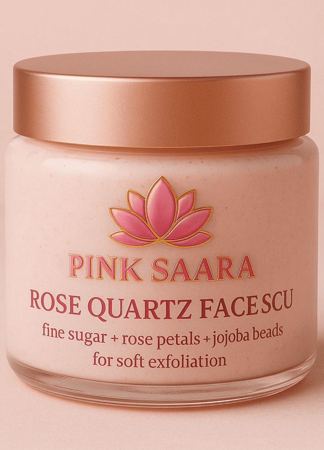 Rose Quartz Face Polish Scrub